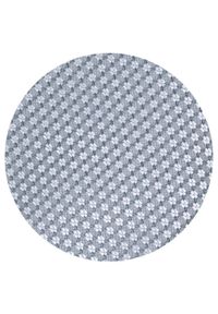Męski Krawat - Chattier - Kolor Srebrny z Drobnym Wzorem. Kolor: srebrny. Materiał: tkanina. Styl: elegancki, klasyczny, wizytowy #5