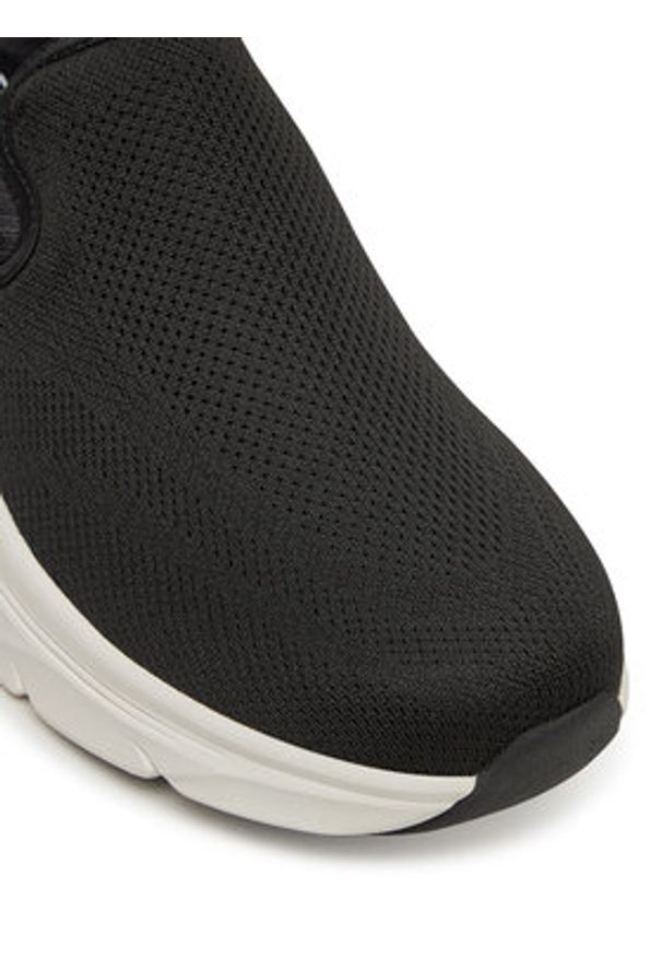 skechers - Skechers Sneakersy D'Lux Walker 2.0-Reeler 232463/BLK Czarny. Kolor: czarny. Materiał: materiał