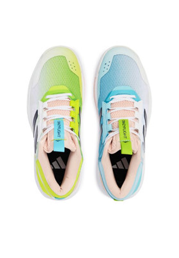 Adidas - adidas Buty halowe Crazyflight 6 Mid HQ0112 Biały. Kolor: biały. Materiał: materiał