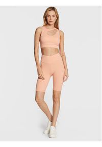 Guess Kolarki V2YD06 MC04Z Pomarańczowy Slim Fit. Kolor: pomarańczowy. Materiał: syntetyk #4