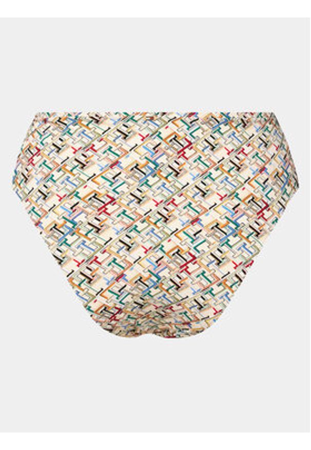 TOMMY HILFIGER - Tommy Hilfiger Dół od bikini UW0UW05271 Kolorowy. Materiał: syntetyk. Wzór: kolorowy