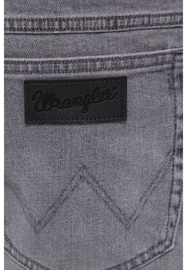 Wrangler jeansy TEXAS TAPER GOLDEN GREY męskie. Kolor: szary. Styl: klasyczny