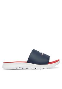 skechers - Klapki Skechers. Kolor: niebieski #1