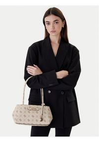 Guess Torebka Carrie Logo HWGP98 98080 Écru. Kolor: kremowy. Materiał: skórzane #1