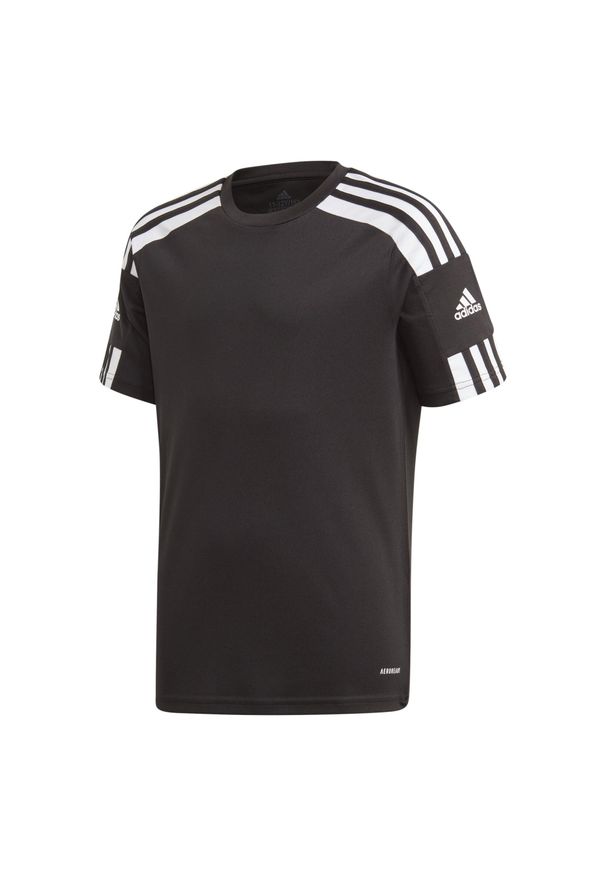 Adidas - Koszulka do piłki nożnej dla dzieci ADIDAS Squadra. Typ kołnierza: okrągły. Materiał: poliester. Sport: piłka nożna