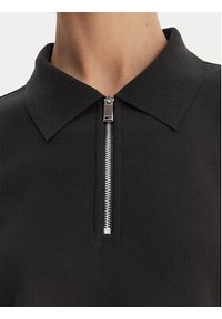 Calvin Klein Polo LV044E241G Czarny Relaxed Fit. Typ kołnierza: polo. Kolor: czarny. Materiał: syntetyk #3