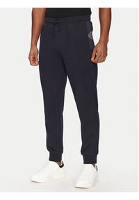 Emporio Armani Underwear Dres EM001385 AF10781 UB102 Granatowy Regular Fit. Kolor: niebieski. Materiał: bawełna #3