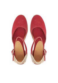 Castañer Espadryle Carol/6/002 021655 Czerwony. Kolor: czerwony. Materiał: materiał #4
