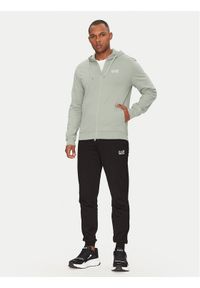 EA7 Emporio Armani Dres 8NPV63 PJVRZ M7003 Zielony Regular Fit. Kolor: zielony. Materiał: bawełna