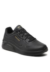 skechers - Skechers Sneakersy 8750063 BBK Czarny. Kolor: czarny. Materiał: skóra #5
