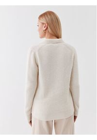Calvin Klein Sweter K20K205837 Écru Regular Fit. Materiał: syntetyk #5