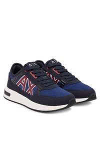 Armani Exchange Sneakersy XUX090 XV276 MZ253 Granatowy. Kolor: niebieski. Materiał: materiał #6