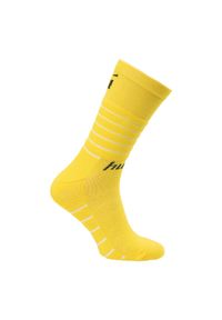 Huari - Męskie Skarpety Piłkarskie Lony. Kolor: żółty. Sport: piłka nożna #1
