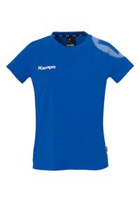 KEMPA - Koszulka damska Kempa Core 26. Kolor: wielokolorowy, niebieski, czarny. Długość rękawa: raglanowy rękaw. Sport: piłka nożna #1