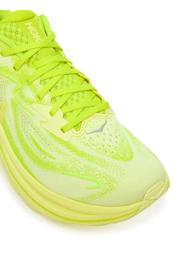 HOKA - Hoka Buty do biegania Clifton 10 1162030 Żółty. Kolor: żółty. Materiał: materiał