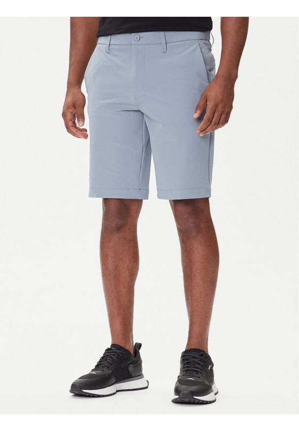 BOSS Szorty materiałowe S_Commuter_10.5 Inch 50540337 Szary Regular Fit. Kolor: szary. Materiał: syntetyk