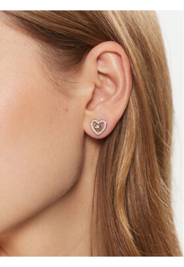 Coach Kolczyki 37506209 Złoty. Materiał: metalowe. Kolor: złoty