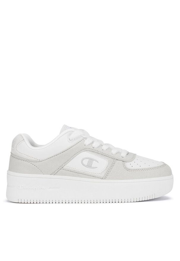 Champion Sneakersy FOUL PLAY PLAT VELOUR S11702-ES002 Szary. Kolor: szary. Materiał: skóra