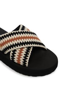 Love Moschino - LOVE MOSCHINO Klapki JA28324G0OJQC00A Kolorowy. Materiał: materiał. Wzór: kolorowy #2