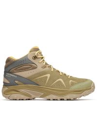 Buty męskie Merrell Yokota 3 Mid Gote-Tex J038481 - brązowe. Wysokość cholewki: przed kolano. Zapięcie: sznurówki. Kolor: brązowy. Materiał: skóra, syntetyk, guma. Szerokość cholewki: normalna. Sport: outdoor #1