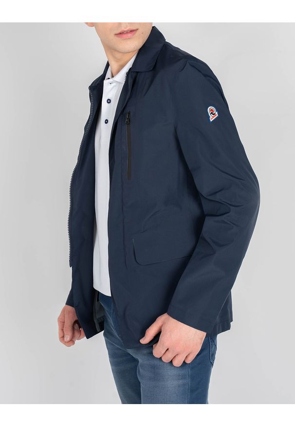 Invicta Kurtka | 4436144 | Mężczyzna | Granatowy. Okazja: na co dzień. Kolor: niebieski. Materiał: poliester. Wzór: aplikacja. Styl: casual