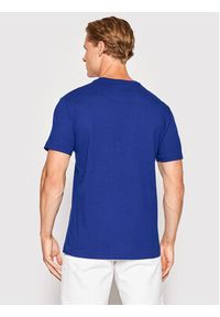 Polo Ralph Lauren T-Shirt 710671438144 Granatowy Slim Fit. Typ kołnierza: polo. Kolor: niebieski. Materiał: bawełna #4