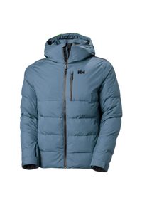 Kurtka puchowa Helly Hansen Kvitfjell. Kolor: niebieski. Materiał: puch. Sezon: zima. Sport: narciarstwo #1