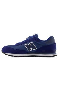 Buty dziecięce New Balance G5155VO – granatowe. Okazja: na co dzień, na uczelnię. Kolor: niebieski. Materiał: syntetyk, materiał. Szerokość cholewki: normalna #5