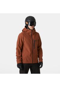 Kurtka narciarska Helly Hansen Swift 3L Shell. Kolor: pomarańczowy. Materiał: materiał. Sezon: zima. Sport: narciarstwo