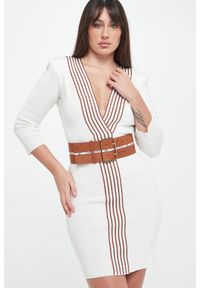 Elisabetta Franchi - Sukienka damska z paskiem ELISABETTA FRANCHI #4