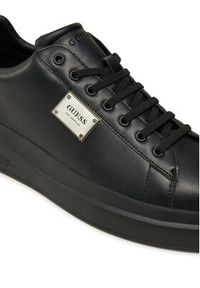 Guess Sneakersy Elba FMFELB ELE12 Czarny. Kolor: czarny. Materiał: skóra