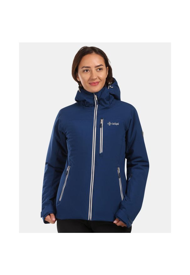 Kilpi - Damska kurtka narciarska Kilp FLIP-W. Kolor: niebieski. Sezon: zima. Sport: narciarstwo
