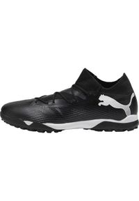Buty piłkarskie męskie Puma Future 7 Match Tt. Zapięcie: sznurówki. Kolor: biały, czarny, wielokolorowy. Materiał: materiał, syntetyk. Szerokość cholewki: normalna. Sport: piłka nożna
