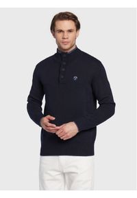 Sweter North Sails. Kolor: niebieski. Materiał: syntetyk #1