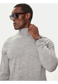 Pierre Cardin Sweter C5 50703.5037 Szary Regular Fit. Kolor: szary. Materiał: wełna #5
