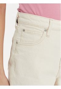 Lee Szorty jeansowe Carol112348984 Écru Regular Fit. Materiał: bawełna #4