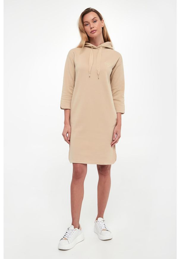 Sukienka z kapturem Tameka JOOP!. Typ kołnierza: kaptur