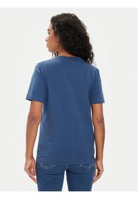 TOMMY HILFIGER - Tommy Hilfiger T-Shirt Modern WW0WW39848 Niebieski Regular Fit. Kolor: niebieski. Materiał: bawełna #3