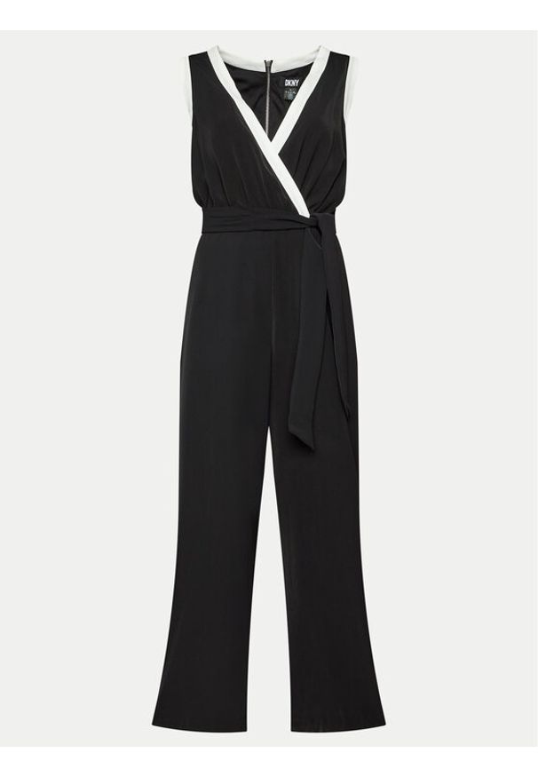 DKNY Kombinezon DD4B201A Czarny Regular Fit. Kolor: czarny. Materiał: syntetyk