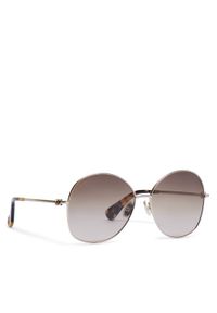 Max Mara Okulary przeciwsłoneczne MM0034 Złoty. Kolor: złoty