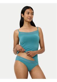 Triumph Top Feel Of Modal 10221654 Turkusowy Slim Fit. Kolor: turkusowy #5