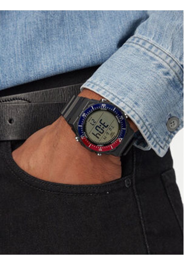 Casio Zegarek Sport AE-1700H-1A2VEF Czarny. Kolor: czarny. Materiał: syntetyk. Styl: sportowy