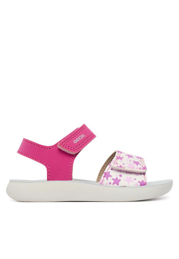 Sandały Geox. Kolor: różowy