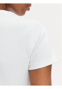 Hugo T-Shirt Delanor 50512000 Biały Slim Fit. Kolor: biały. Materiał: bawełna