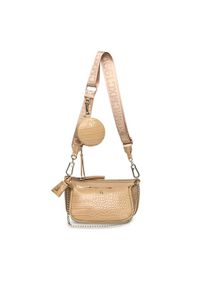 Steve Madden Torebka Burgent Crossbody SM13000426-02002-TPE Szary. Kolor: szary. Materiał: skórzane