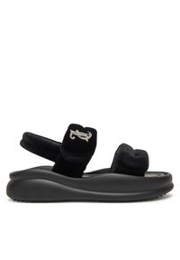 Juicy Couture Sandały WSS21514-01 Czarny. Kolor: czarny. Materiał: materiał