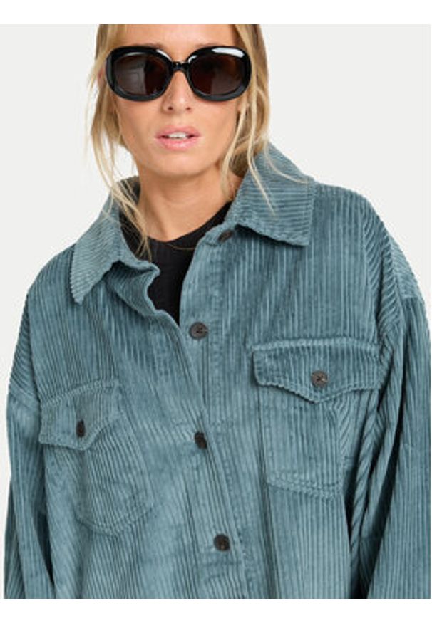 Billabong Sukienka koszulowa Winter Ocean EBJWD00149 Niebieski Boxy Fit. Kolor: niebieski. Materiał: bawełna. Typ sukienki: koszulowe