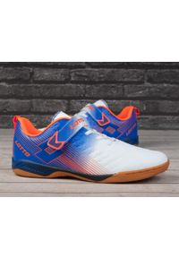 LOTTO - Buty młodzieżowe sportowe Lotto SHOOTA T. Kolor: pomarańczowy, niebieski, wielokolorowy, biały. Sport: turystyka piesza