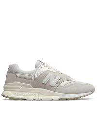 Buty unisex New Balance CM997HCB - szare. Okazja: na co dzień. Kolor: szary. Materiał: skóra, zamsz, materiał, syntetyk. Sezon: lato #1