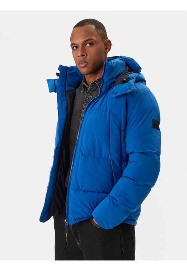 G-Star RAW - G-Star Raw Kurtka zimowa G Whistler D26885-D518 Niebieski Regular Fit. Kolor: niebieski. Materiał: syntetyk. Sezon: zima